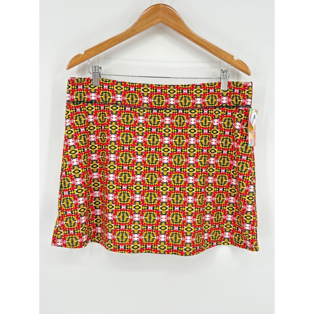 Southwind Apparel Spunkwear Skort Womens XL Maryland Flag Print SPF 50